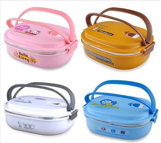 Celebrate Prints: Insulated Metal Lunch Box 